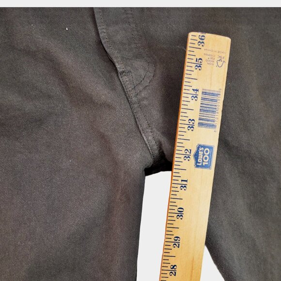 Levi’s 501 Faded Brown Jeans Tagged W40 L32 Straight Leg Button Fly Workwear - Picture 8 of 11